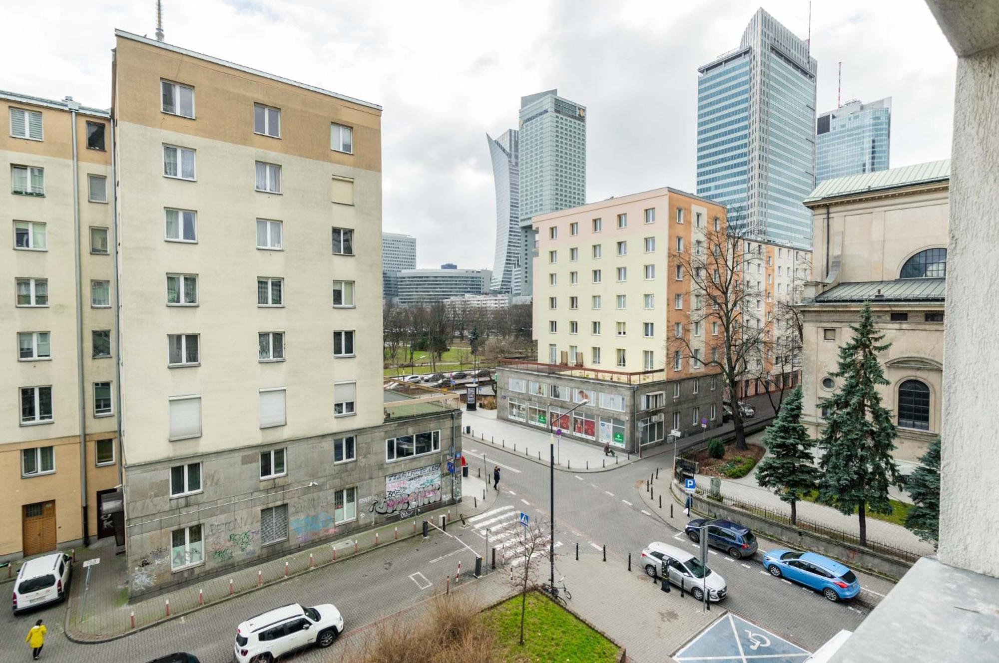Cinnamon Apartment Metro Swietokrzyska Varsó Kültér fotó