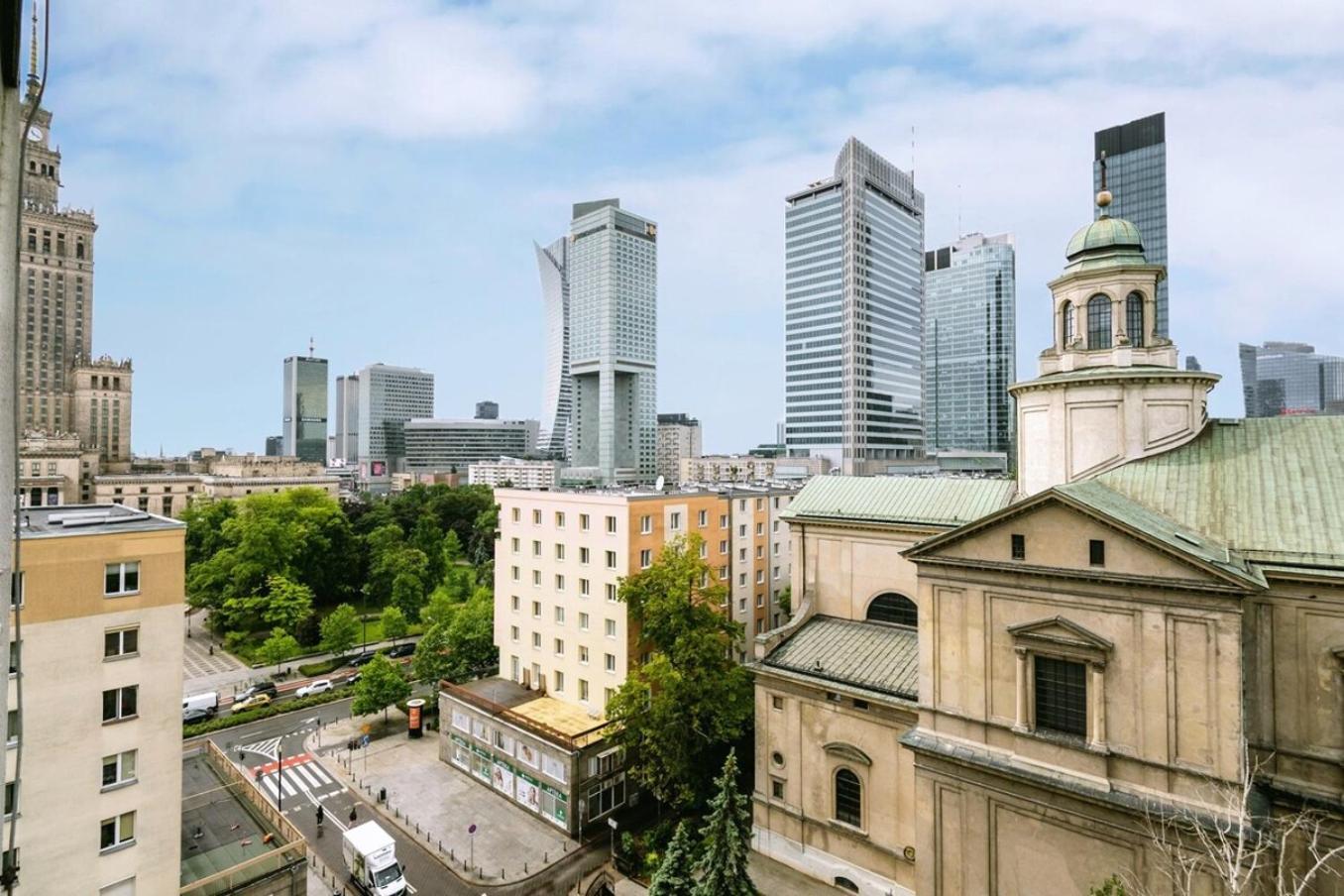 Cinnamon Apartment Metro Swietokrzyska Varsó Kültér fotó